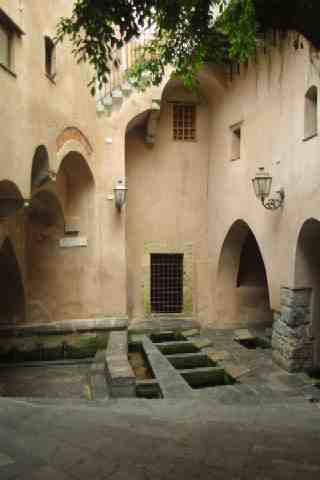 Mittelalterlicher Waschplatz