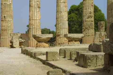 Alte griechische Tempelanlage in Selinunte